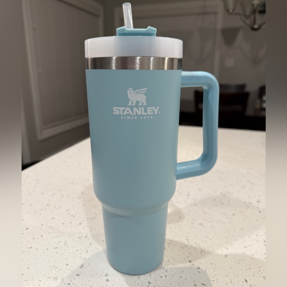 40oz Stanley Light Blue Insulated Cup